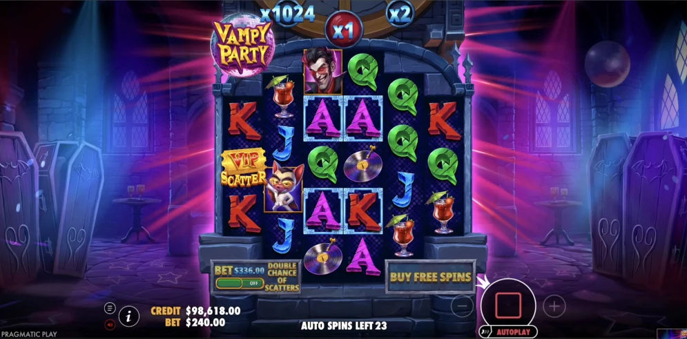 Vampy Party Slot